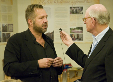 Vragen uit de zaal: Henk Kranendonk - foto: Allard de Goeij