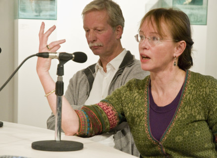 Jacqueline Tellinga en Wim Oosterhuis - foto: Allard de Goeij