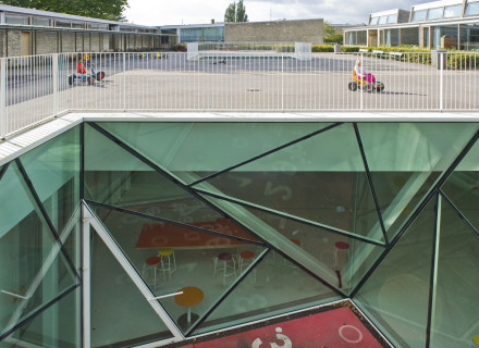 Munkegardsskolen - Arne Jacobsen / Dorte Mandrup (foto: Allard de Goeij)
