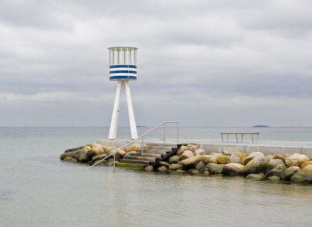 Bellevue Strandpark,  Rådvadsvej (Emdrup) - Arne Jacobsen (foto: Allard de Goeij)