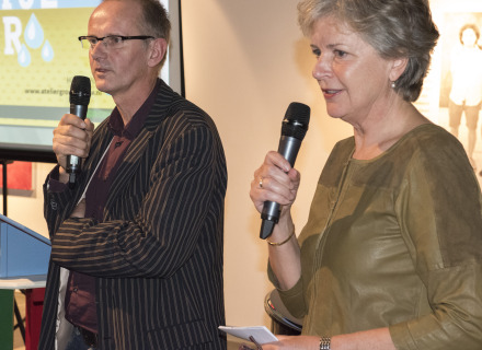 William Nederpelt en Anneke van Veen (foto: Allard de Goeij)