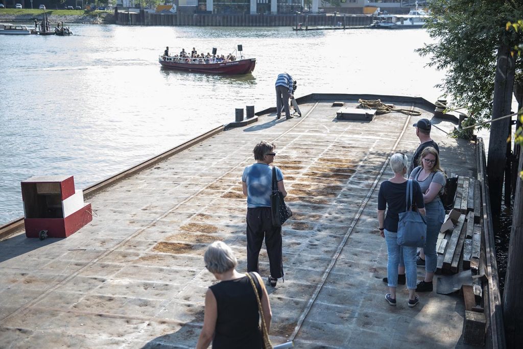 Het opstappunt van de Dordtevaar (foto: Allard de Goeij)