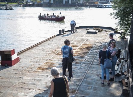 Het opstappunt van de Dordtevaar (foto: Allard de Goeij)