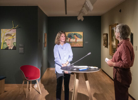 conservator Quirine van der Meer Mohr (foto: Allard de Goeij)