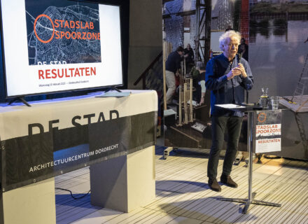 Voorzitter Hendrik Jan Groeneweg (Stichting De STAD, foto: Allard de Goeij)