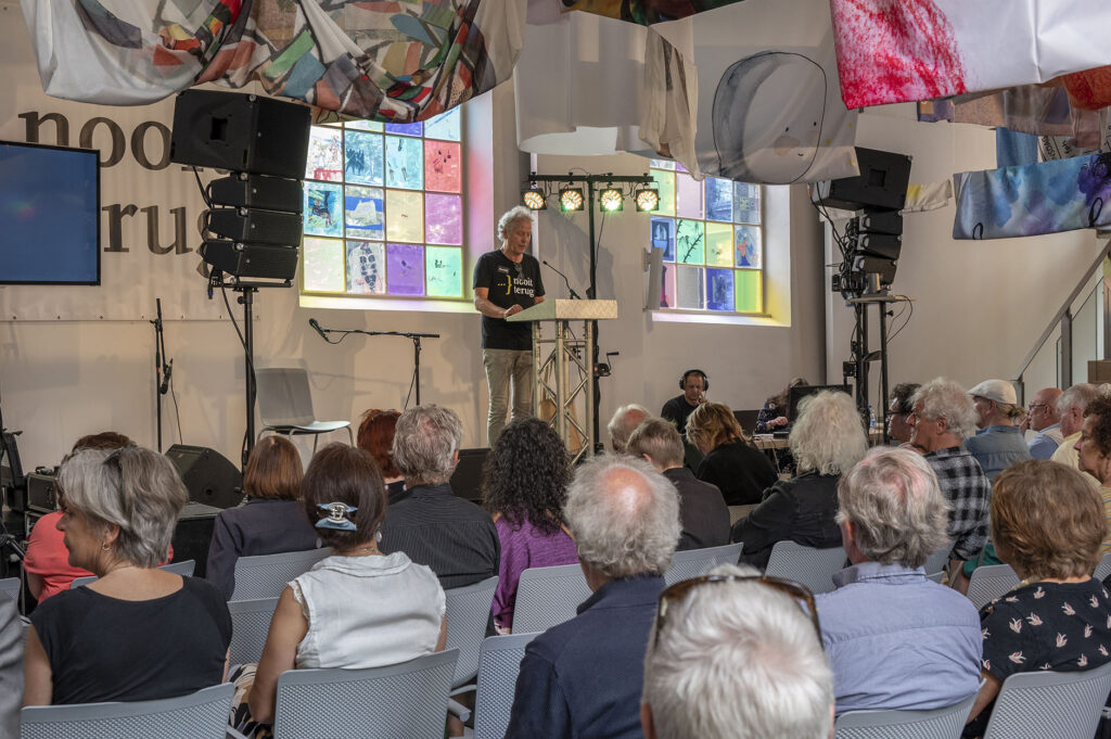 Voorzitter Stichting De STAD Hendrik Jan Groeneweg (foto: Allard de Goeij)