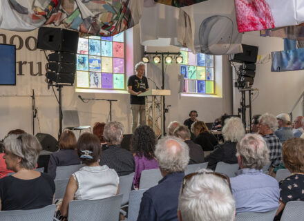 Voorzitter Stichting De STAD Hendrik Jan Groeneweg (foto: Allard de Goeij)