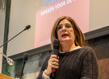 Evelyn Jansen (Stichting De STAD), foto: Allard de Goeij