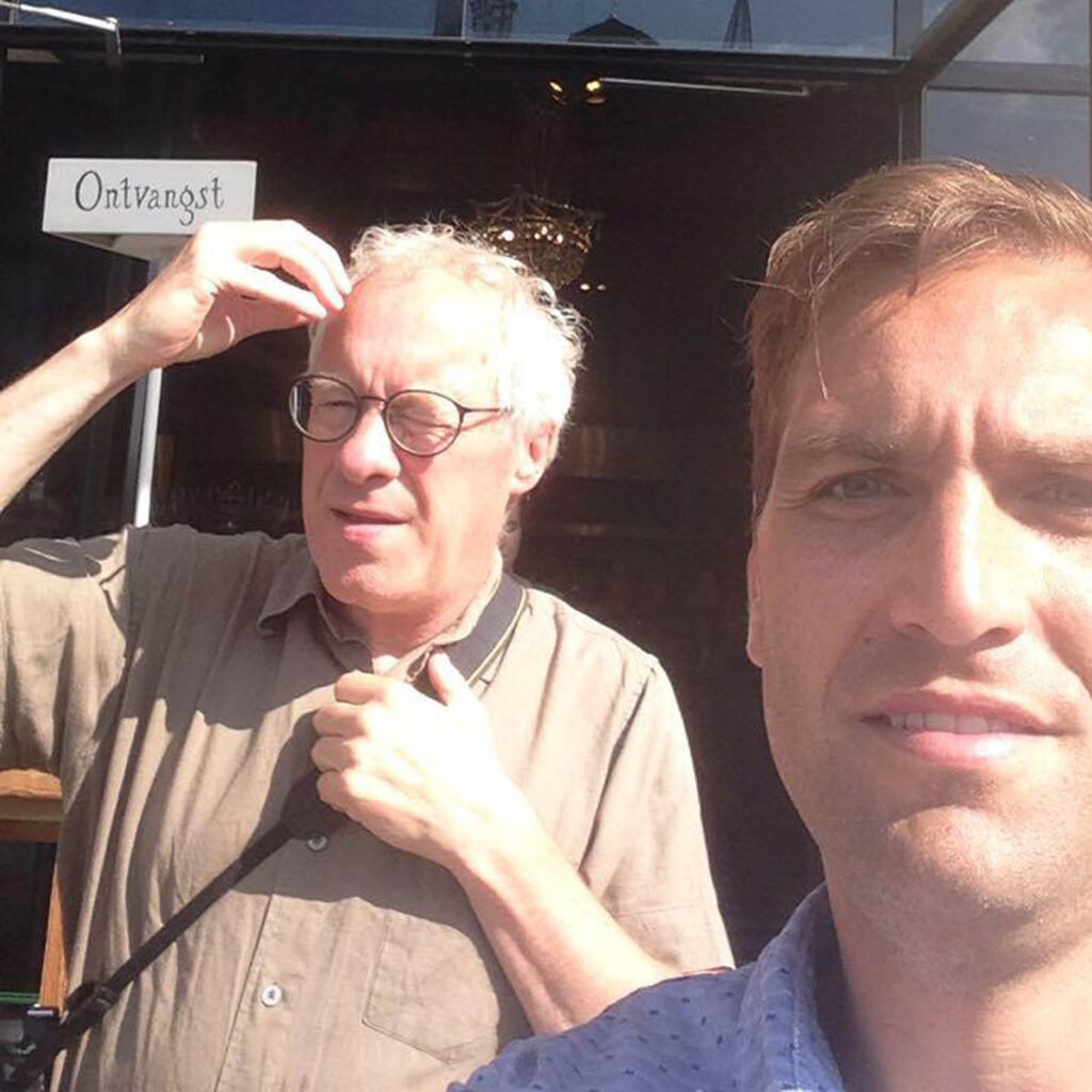 Selfie met Jeroen