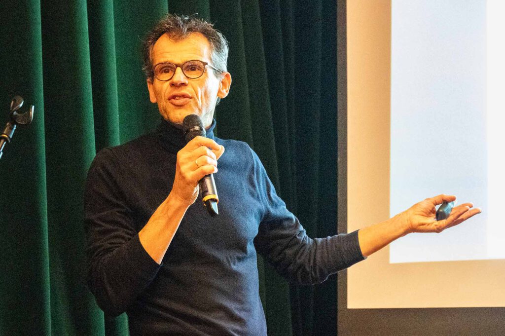 landschapskundige Wijnand Bouw (foto: Allard de Goeij)